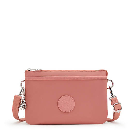 Kipling Riri Klasik Çapraz Askılı Çanta Pembe | TR 1998WN